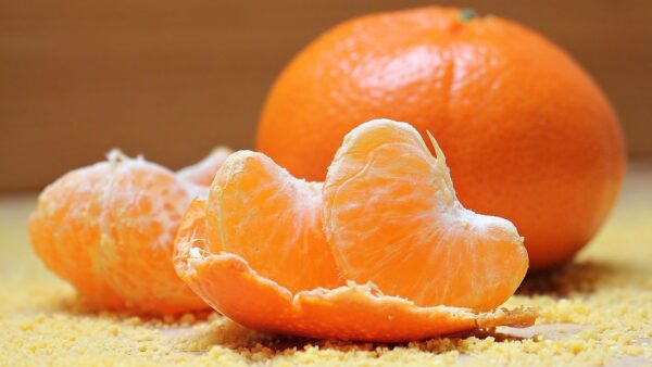 tangerines, fruit, food